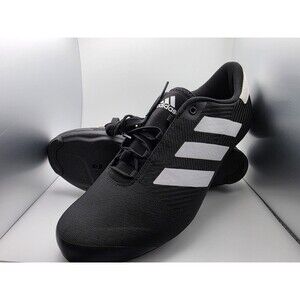 NWT Adidas The Road Cycling Shoes Core Black/Cloud White Mens 8 Womens 9  New